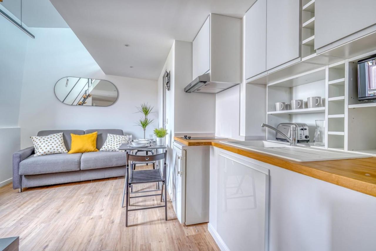 Apartamento Studio mezzanine 3-4 pers tout équipé WIFI Montreuil  Exterior foto